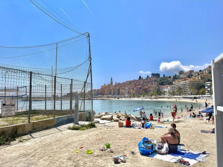 Studio Avec Jardin - Garage - 500M Des Plages Menton Luaran gambar