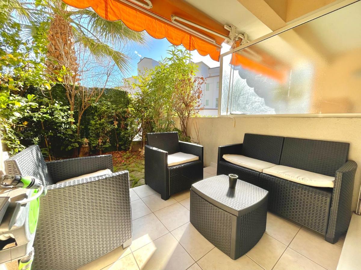 Studio Avec Jardin - Garage - 500M Des Plages Menton Luaran gambar
